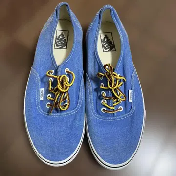 VANS 오센틱 블루 캔버스 US10.5/28.5cm