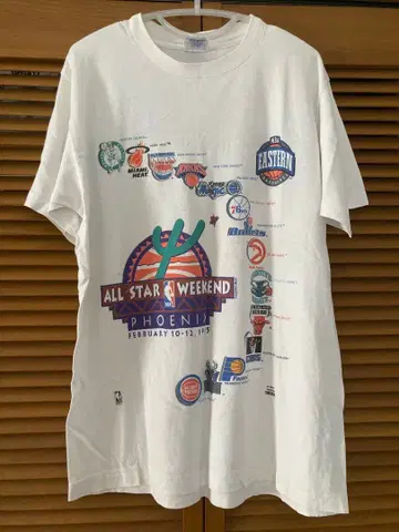 nba 1995 올스타 티셔츠 L 사이즈 USA제