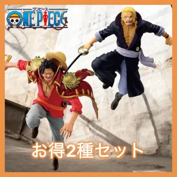 원피스 BATTLE RECORD 로저 레이리 피규어 2종