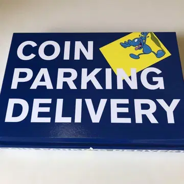 COIN PARKING DELIVERY 작품집 사인 포함 스티커 부속