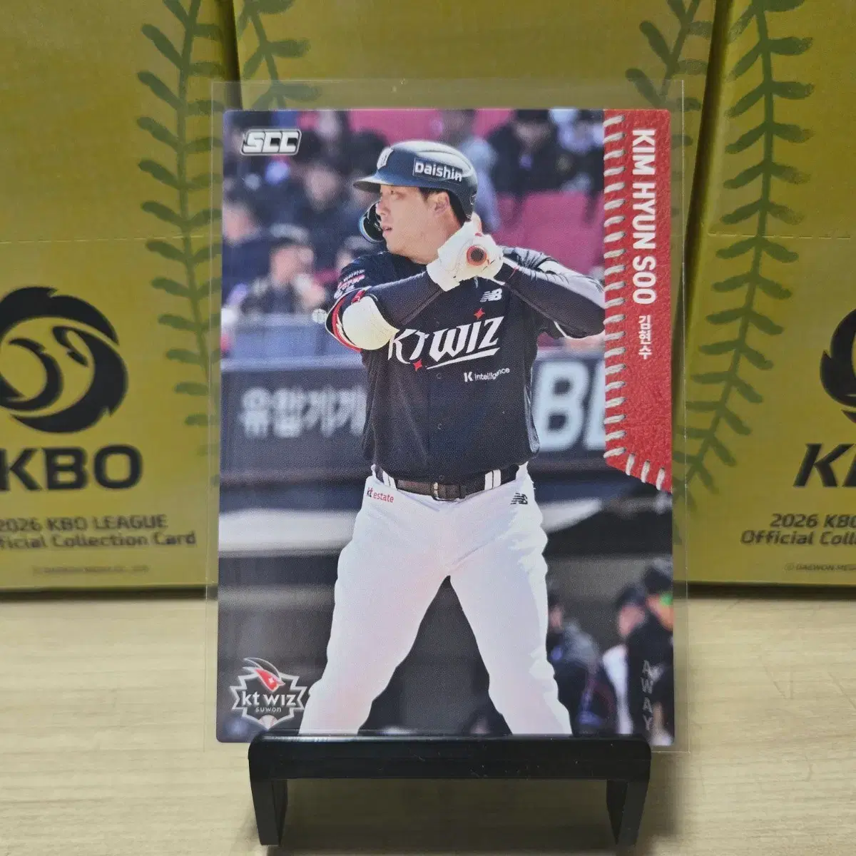 2026 scc kbo 오피셜 KT 김현수 away 판매합니다.