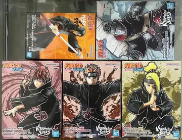 NARUTO VIBRATION STARS 피규어 아카츠키 포함 5체 세트