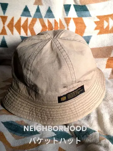 NEIGHBORHOOD 네이버후드 버킷 햇 베이지 M 일본제
