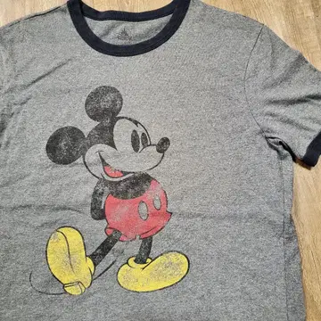Disney 미키마우스 링거T셔츠 S사이즈 Y2K