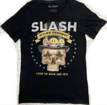 슬래시 SLASH 2019 티셔츠 Live 티셔츠 기타리스트