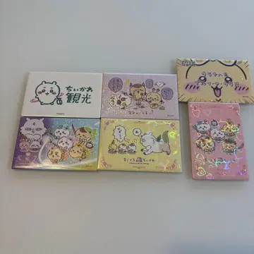 마법소녀 치이카와 치이카와 관광 홀로그램 스퀘어 마그넷 6종 세트
