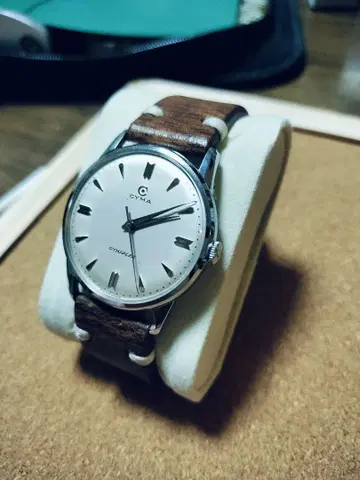CYMA 수동 와인딩 시계 CYMAFLEX 17석 스위스산