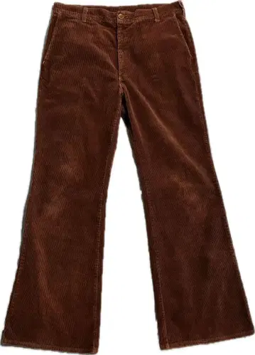 70-80sWrangler 레드 코듀로이 벨하의 34x32