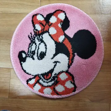 Disney 미니 마우스 원형 매트 러그