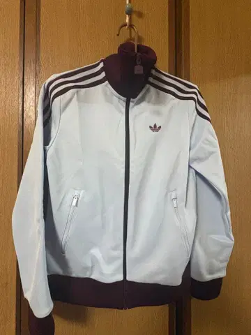 adidas 아디다스 트랙 자켓 화이트 x 보르도 미착용 새상품