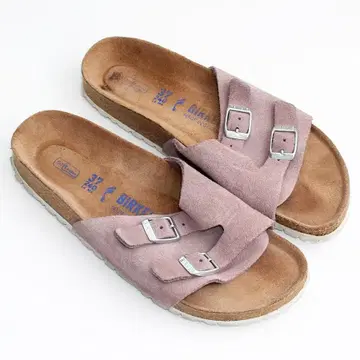 소독 완료 BIRKENSTOCK 취리히 24cm 스웨이드 핑크