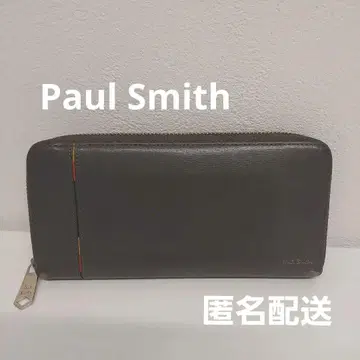 Paul Smith 장지갑 라운드 지퍼 그레이