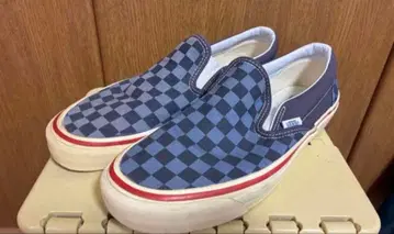 새상품급 vans 반스 슬립온 체커 27.0 vandoren 50주년
