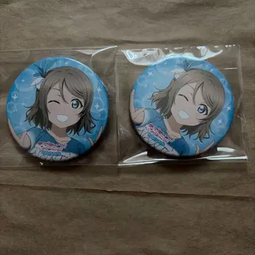 러브 라이브 Aqours 드림 콘서트 드리콘 캔뱃지 와타나베 요우