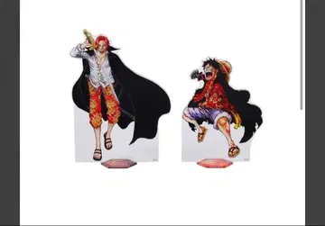 [ ONE PIECE ] 아크릴 MEGA 피규어W 루피&샹크스