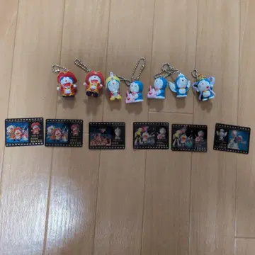 도라에몽 영화 스트랩 플레이트 세트