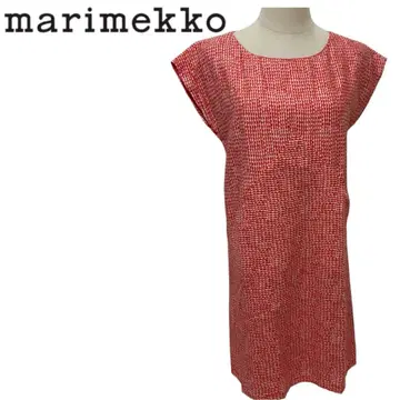 marimekko 튜닉 원피스 슬리브리스 마리메꼬 사이즈 34