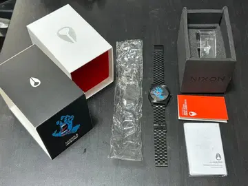 [ 작동품 ] NIXON x SANTA CRUZ 손목시계 박스 포함