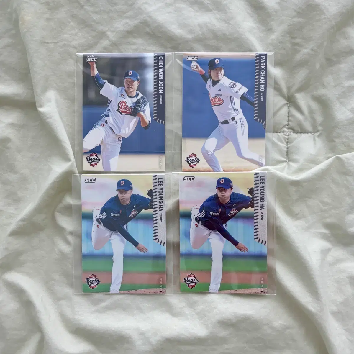 (두산) 2026 KBO 야구 컬렉션 카드ㅣ이영하 박찬호 최원준 노멀 홈