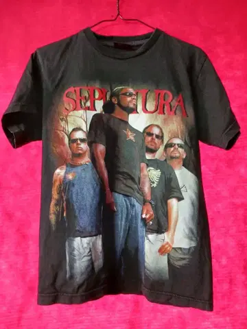 메탈 밴드 SEPULTURA 멤버 사진 T셔츠