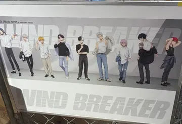 윈드 브레이커 베이스 야드 도쿄 한정판 B2 회기 포스터 B