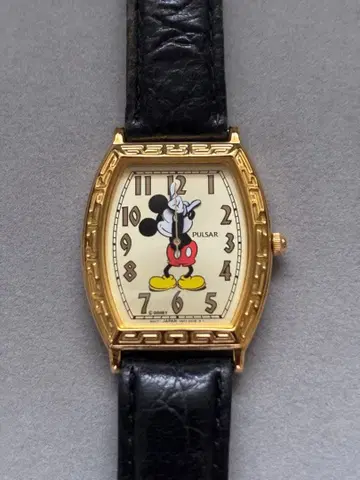 PULSAR Disney 미키마우스 손목시계 쿼츠