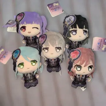 BanG Dream! Roselia 푸치슈 전체 5종 컴플리트 세트