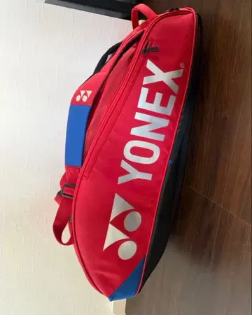 YONEX 라켓 백 레드 블랙