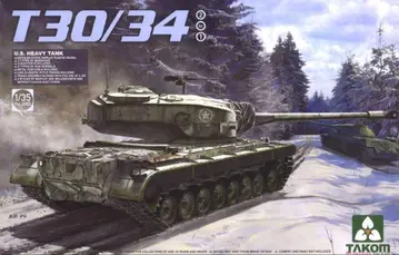 1/35 TAKOM T30 프라모델 완성품