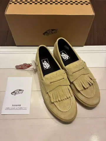 VANS V196CF 로퍼 샌드/베이지 28cm