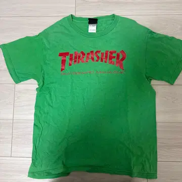 THRASHER 티셔츠 그린 M 사이즈