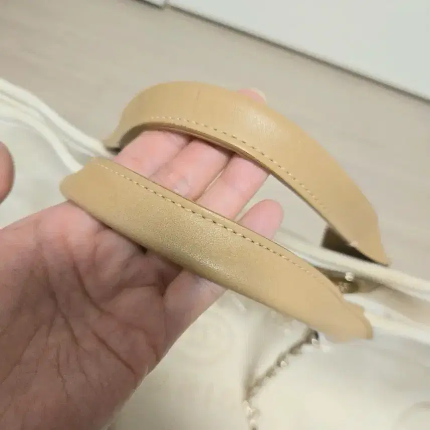 샤넬 정품)샤넬 진주 도빌 라지백 사진 5