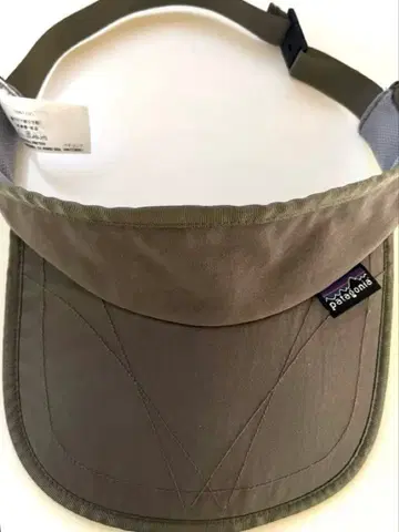 Patagonia 선바이저 브라운 카키