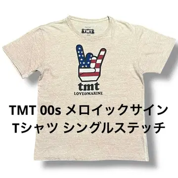 tmt 00s 티셔츠 메로이크 사인 싱글 스티치 일본제 단종품