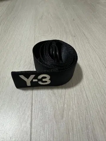 Y-3 벨트 블랙 130cm