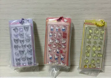 미사용 새상품 ] 모자 꽁지 드롭 참 키티, 폼폼푸딩, 쿠로미