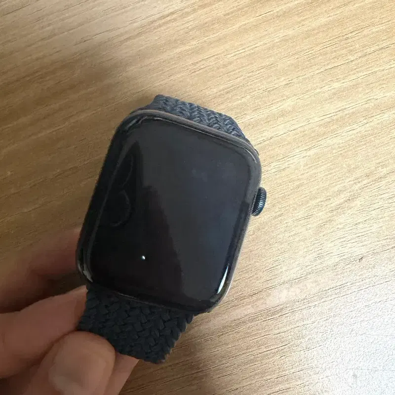 애플워치 SE3 미드나이트 44mm GPS + 브레이트 솔로 루프
