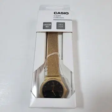 CASIO 손목시계 MQ-24MG-1EJH 메탈 밴딩 골드