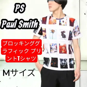 PS Paul Smith 블로킹 그래픽 프린트 T셔츠