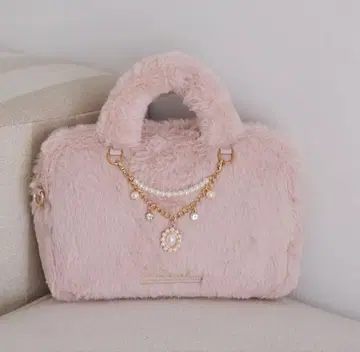 Maison de FLEUR 참 포함 퍼 2Way 보스턴 백
