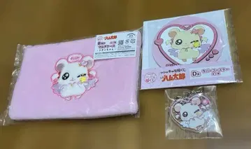 방가방가 햄토리 복슬복슬 캐릭터 복권 리본쨩 세트