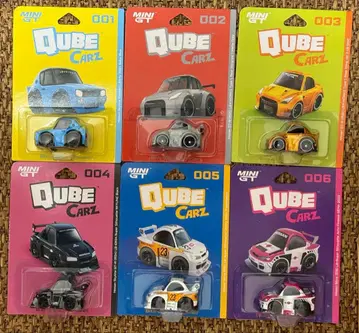 MINIGT QUBE Carz 001-006 6종 세트