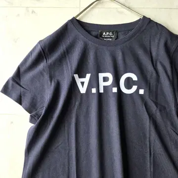 새상품 A.P.C. V.P.C. 로고 티셔츠 네이비 정가 15,400엔