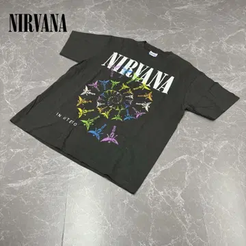 NIRVANA In Utero 티셔츠 XL Hanes 너바나