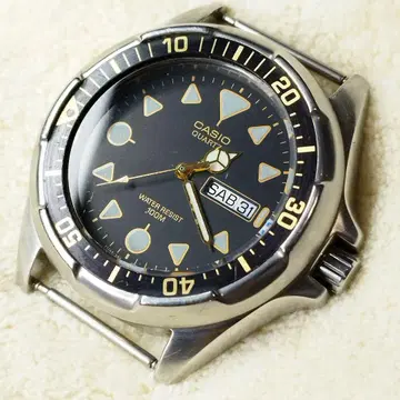 CASIO 카시오 QUARTZ MD-502 남성용 쿼츠 손목시계 QZ