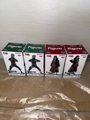 NARUTO Figuno 카카시 우치하 이타치 피규어 전 4종 세트