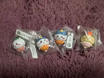치이카와 x 쿠라스시 키링 4개 세트