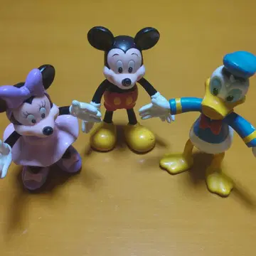[레어] 마스다야 디즈니 인형 3개 레트로 빈티지 DISNEY