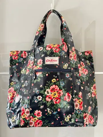 Cath Kidston 토트백 꽃무늬 네이비