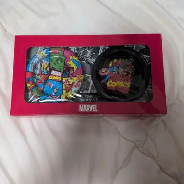 MARVEL 코스터 포함 캔 케이스 세트